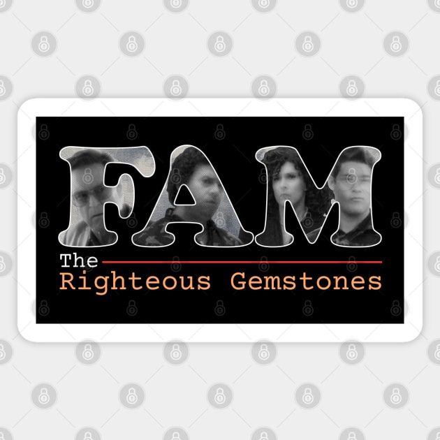 The Righteous Gemstones Sticker by Zee Imagi